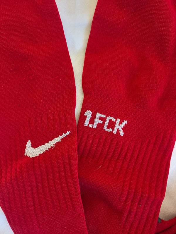 1.FC Kaiserslautern Home Football 2x Pair of Socks 2000-2001