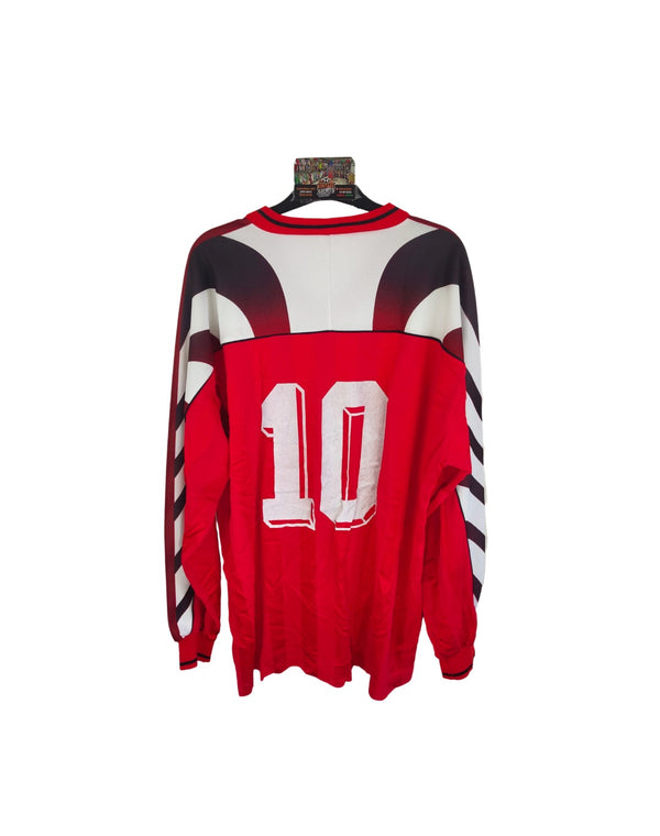 1.FC Nurnberg Long Sleeve Home Football Shirt 1995-1996 (XL) 10