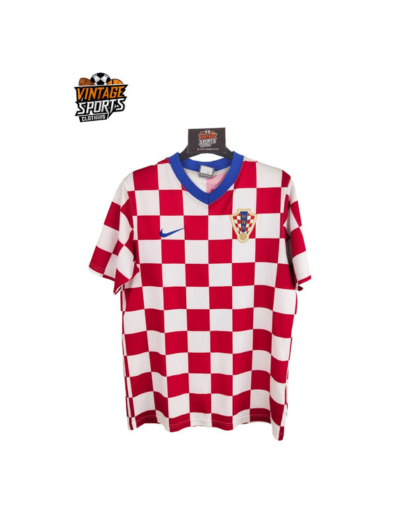 Croatia 2008-2009 Home Football Shirt