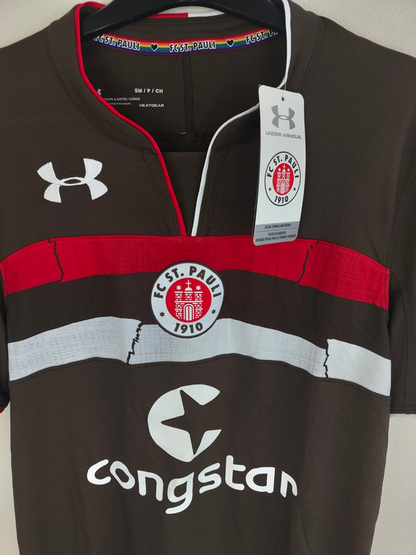 NEW FC ST Pauli 2018-2019 Home Football Shirt