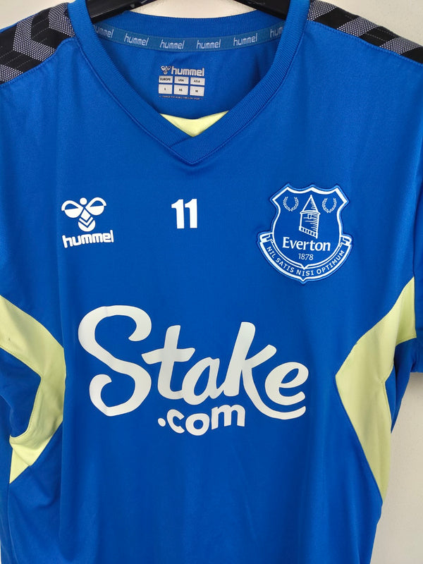 Player Issue Everton FC Training Football Shirt 2023-2024 Number 11