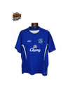 Everton FC 2005-2006 Home Football Shirt - Johnson 8