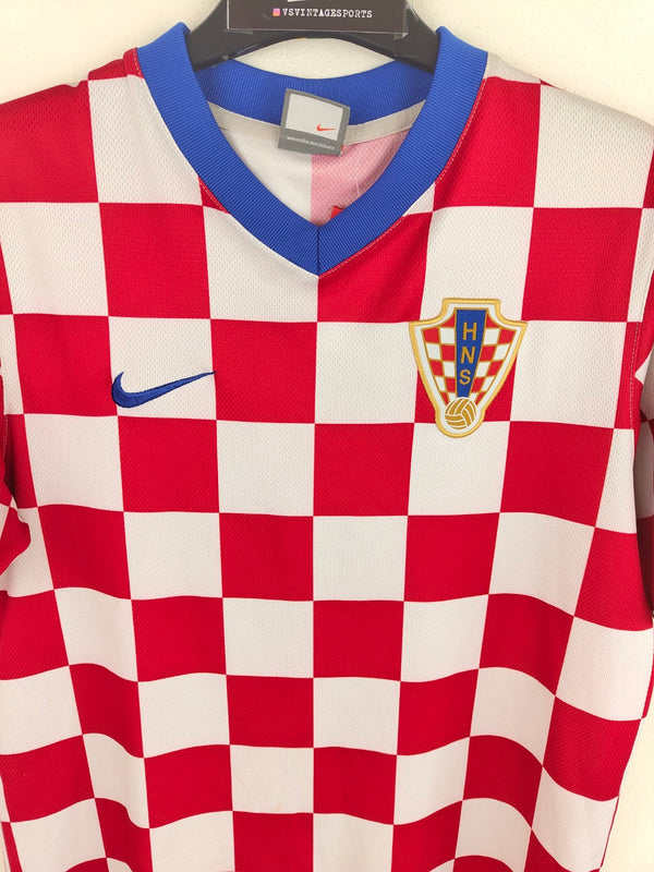 Croatia 2008-2009 Home Football Shirt
