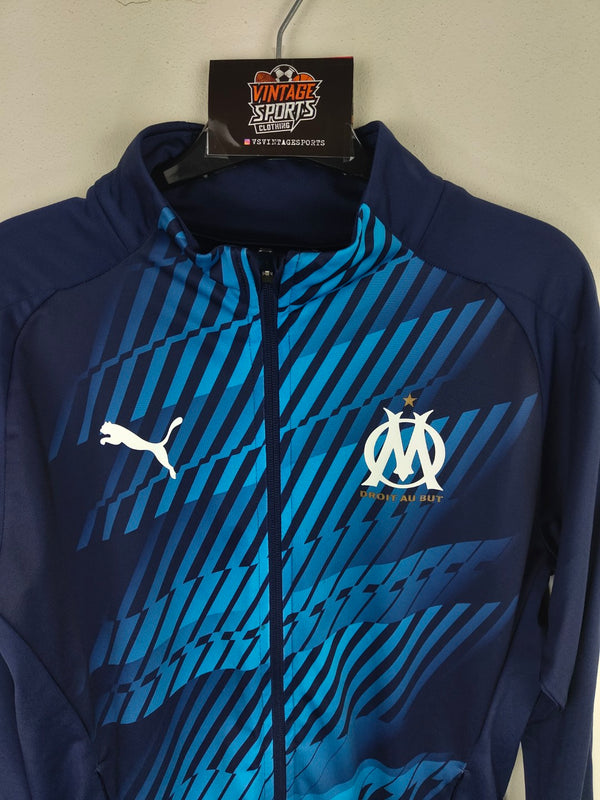 Olympique Marseille 2019-2020 Football Track Top Jacket