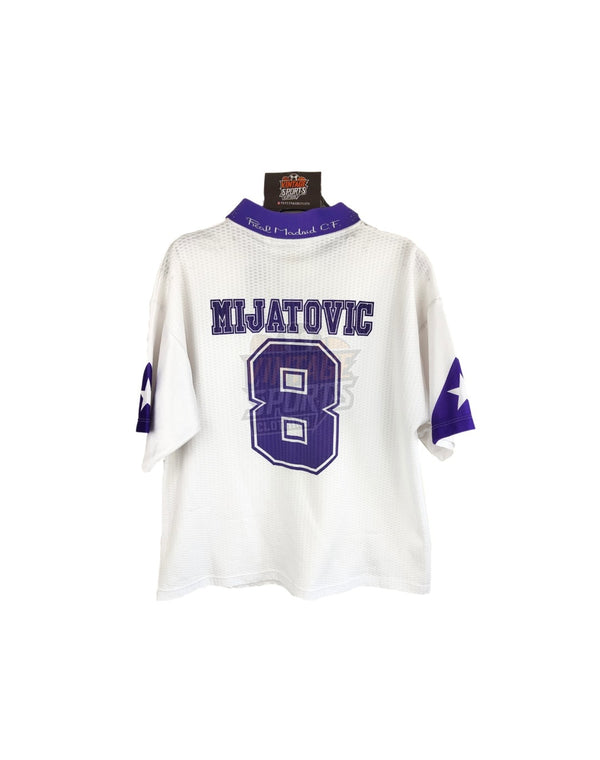 Real Madrid 1996-1997 Home Football Shirt - 8 Mijatovic