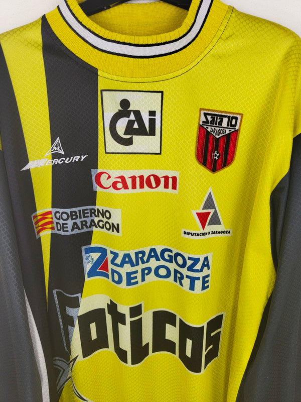 Matchworn AD Sala 10 Zaragoza Goalkeeper Futsal Shirt 2000s - Number 1