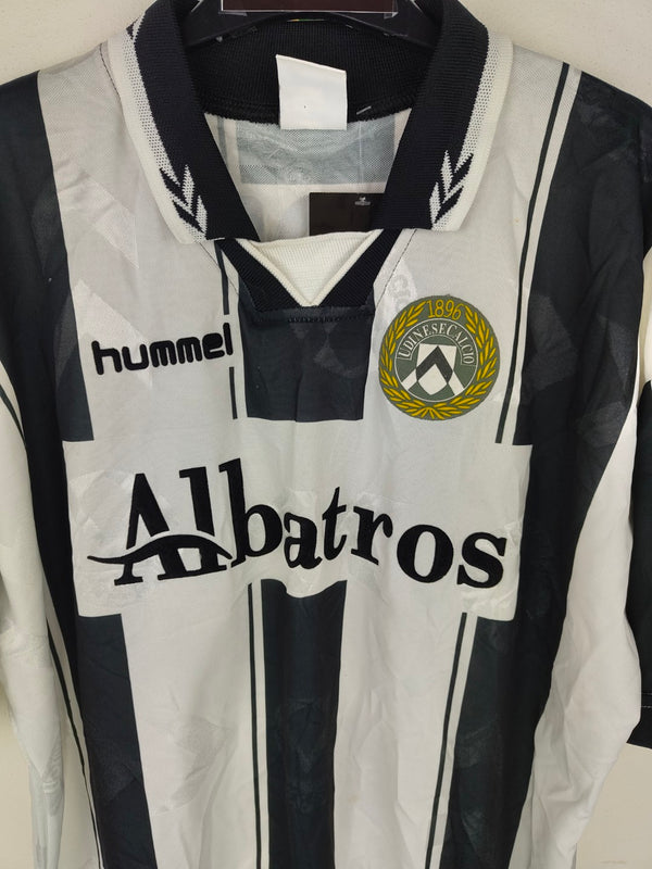 Udinese Calcio 1995-1996 Football Home Shirt 10 Stroppa
