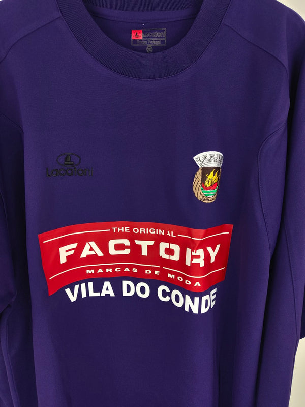 Matchworn Rio Ave FC Goalkeeper Football Shirt 2006-2007 - 74 Mora