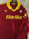 AS Roma 1991-1992 Home Football Shirt