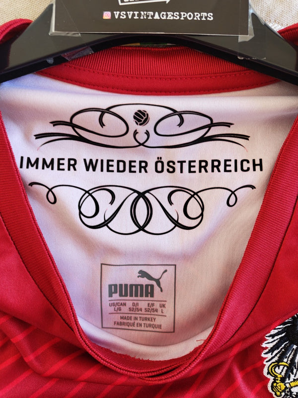 Austria 2016-2017 Home Football Shirt