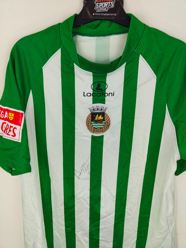 Matchworn  Signed Rio Ave FC Home Shirt 2008-2009 - 7 Miguel Lopes