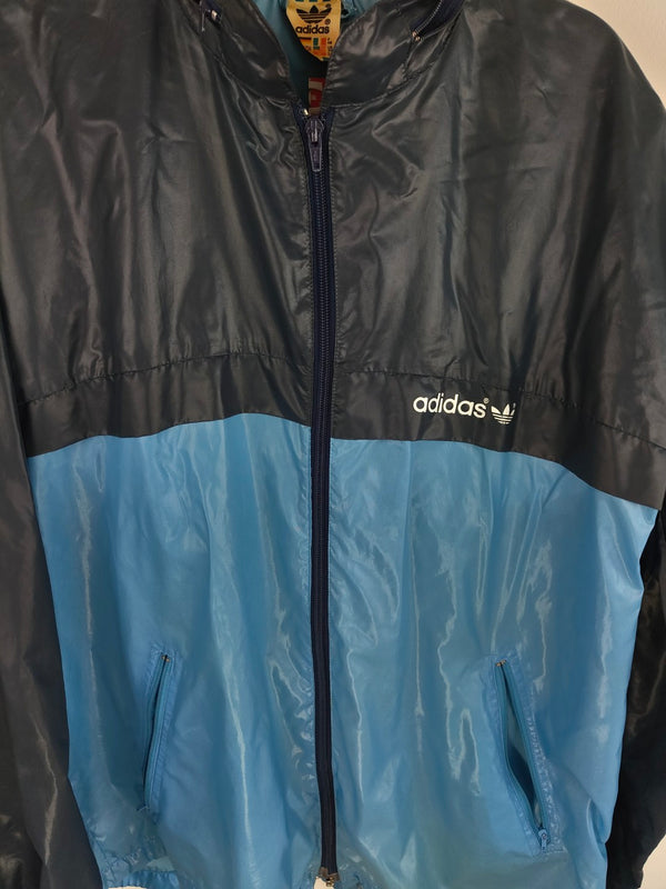 Vintage Adidas Windbreaker Rain Jacket 1990s
