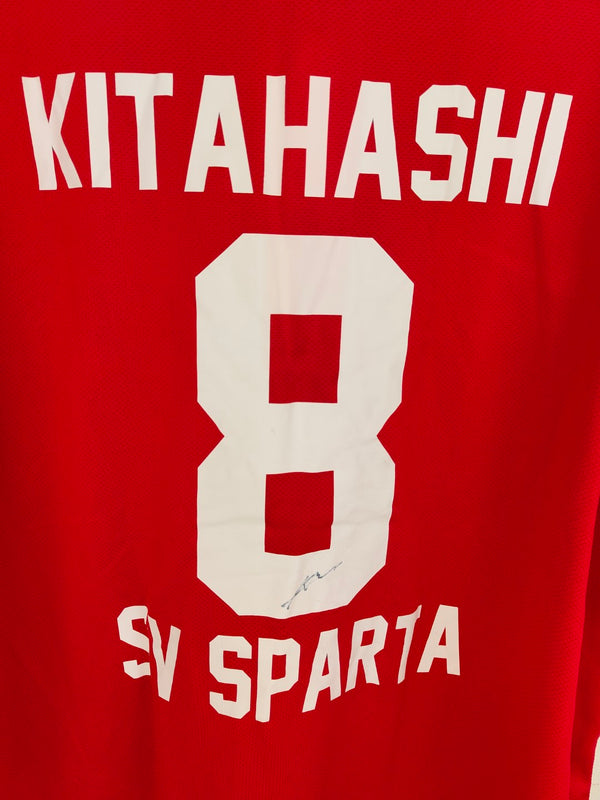 Matchworn Signed SV Sparta Lichtenberg Home Shirt 2014-2015 - 8 Kitahashi