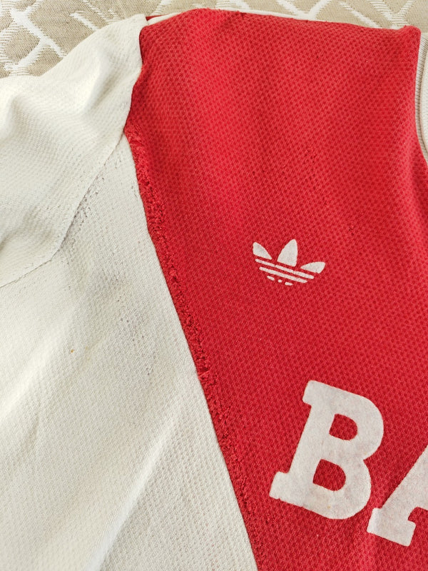 AS Monaco 1985-1987 Home Football Shirt
