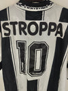 Udinese Calcio 1995-1996 Football Home Shirt 10 Stroppa