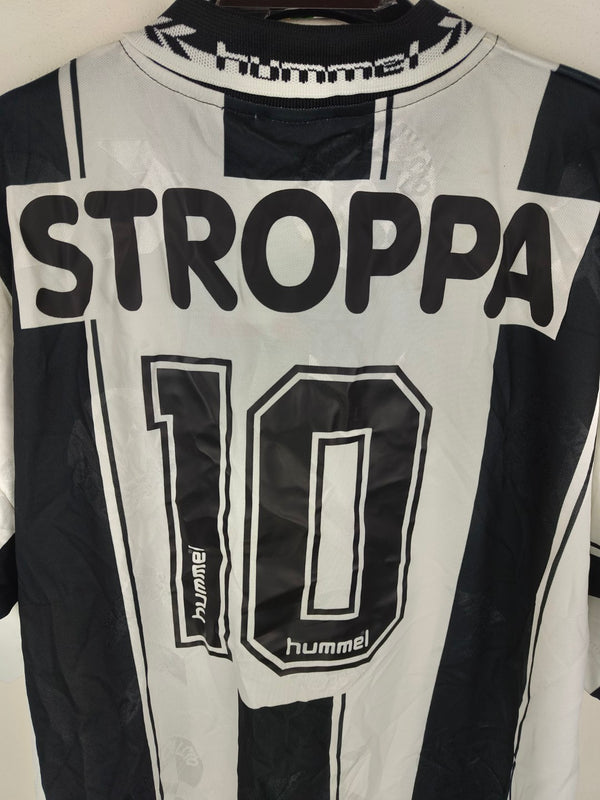 Udinese Calcio 1995-1996 Football Home Shirt 10 Stroppa