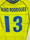 CR Caala 2012-2013 Matchworn Football Home Shirt - Nuno Rodrigues 13