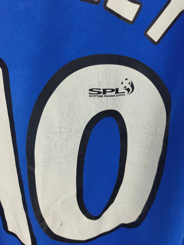 Linfield FC 2002-2003 Home Football Shirt 10 Feeney