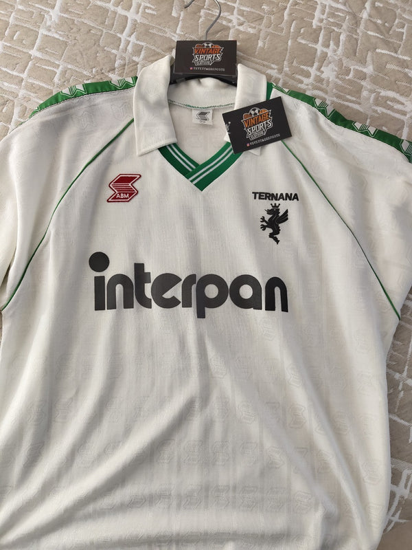 Ternana Calcio 1990-1991 Matchworn Home Football Shirt - Number 8