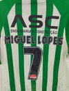 Matchworn  Signed Rio Ave FC Home Shirt 2008-2009 - 7 Miguel Lopes