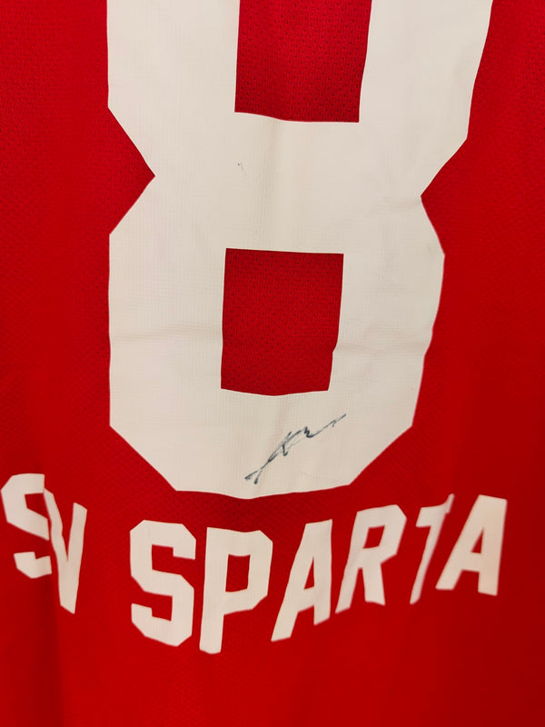 Matchworn Signed SV Sparta Lichtenberg Home Shirt 2014-2015 - 8 Kitahashi