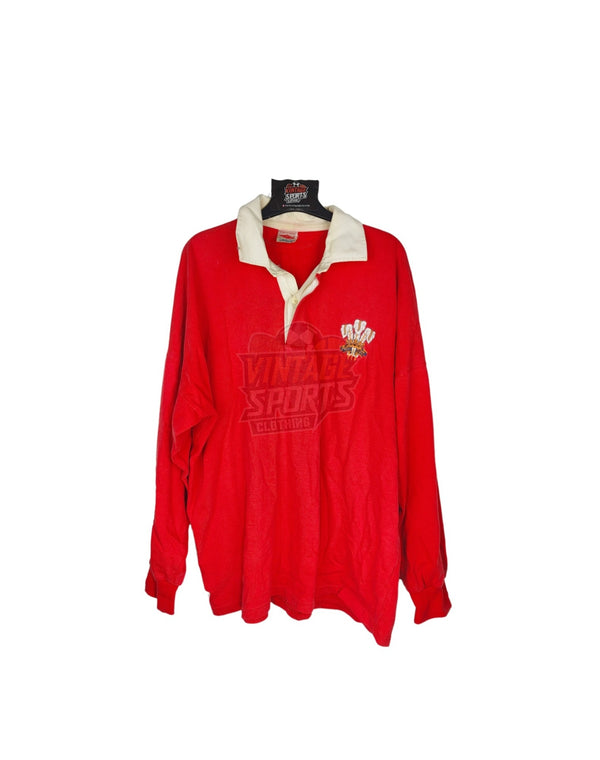 Wales Home Rugby Shirt 1987-1991