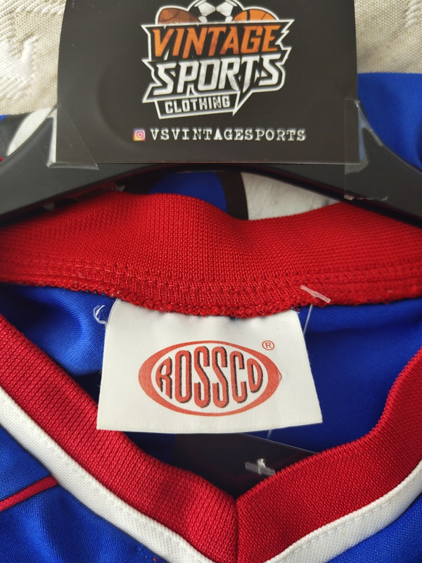 Linfield FC 2002-2003 Home Football Shirt 10 Feeney