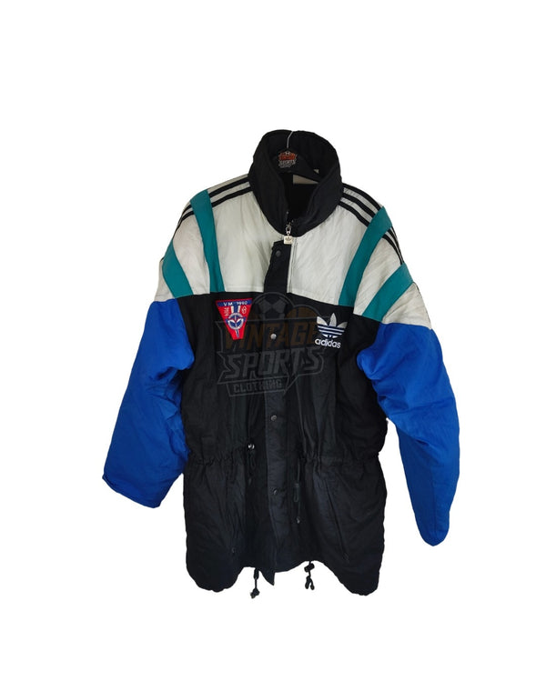 Vintage Padded Jacket Adidas Norway Ski 1990s