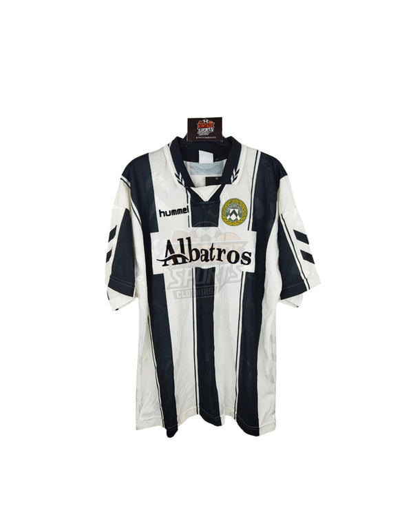 Udinese Calcio 1995-1996 Football Home Shirt 10 Stroppa