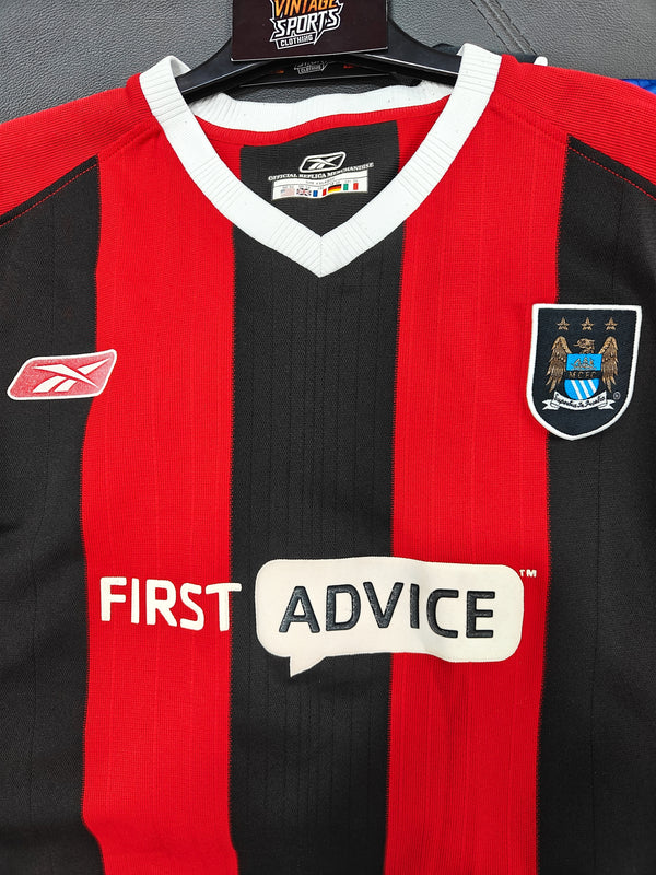 Manchester City Away Football Shirt 2003-2004 (XXL)