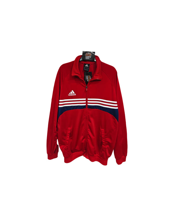 Adidas Tracksuit Track Top Jacket Red 2007 (L)