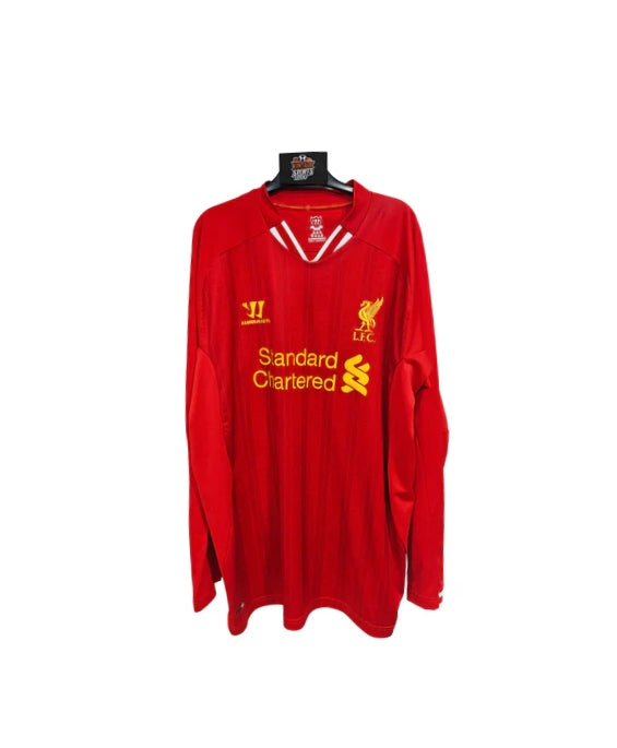 Liverpool FC Long Sleeve Home Football Shirt 2013-2014 (XXL)