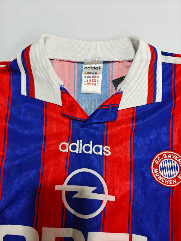 FC Bayern Munich Home Football Shirt 1995-1996 - 18 Klinsmann