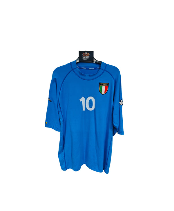 Italy Home Football Shirt 2000-2002 (XXL) 10 Totti