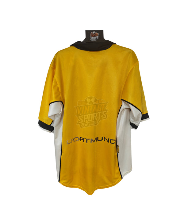 BVB Borussia Dortmund home football shirt 1998-2000 Signed by Butt and Tanko
