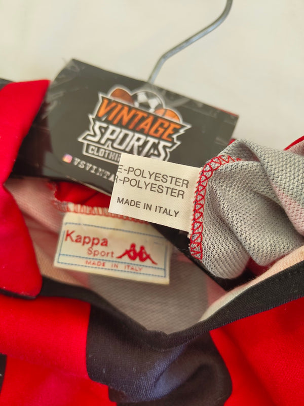 AC Milan Long Sleeve home Football Shirt 1987-1989 (L)