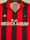 AC Milan Long Sleeve home Football Shirt 1987-1989 (L)