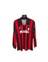 AC Milan Long Sleeve home Football Shirt 1993-1994 (S)