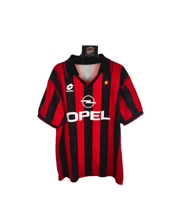 AC Milan home Football Shirt 1994-1996 (L) 10