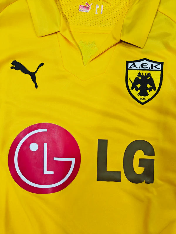 AEK Athens Home Football shirt 2008-2009 (M)
