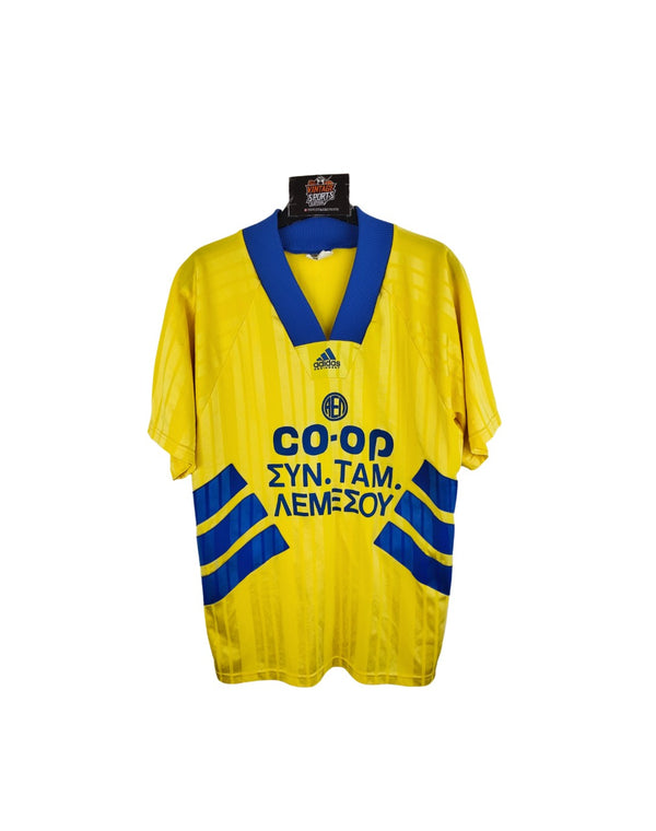 AEL Limassol Home Football Shirt 1990s (S)