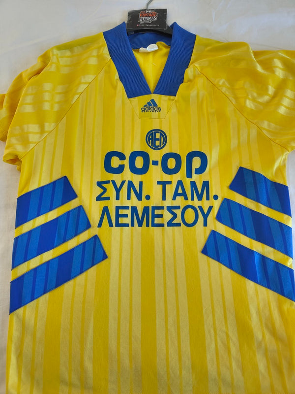 AEL Limassol Home Football Shirt 1990s (S)