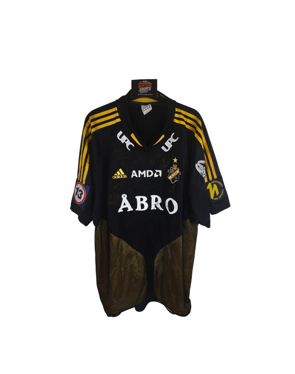 AIK Signed home Football Shirt 2004-2005 (XL)