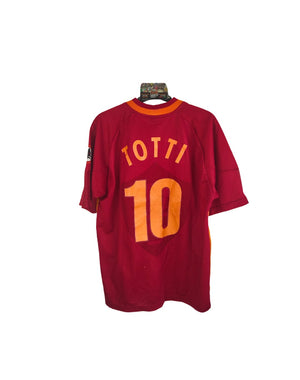 AS Roma Home Football Shirt 1997-1998 (M) 10 Totti