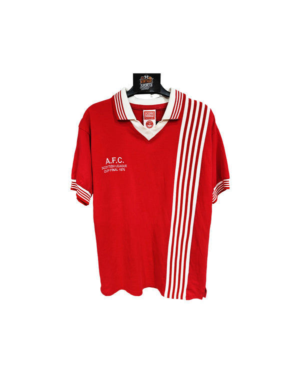 Aberdeen FC Official Retro Cup Football Shirt 1975-1976 (S)