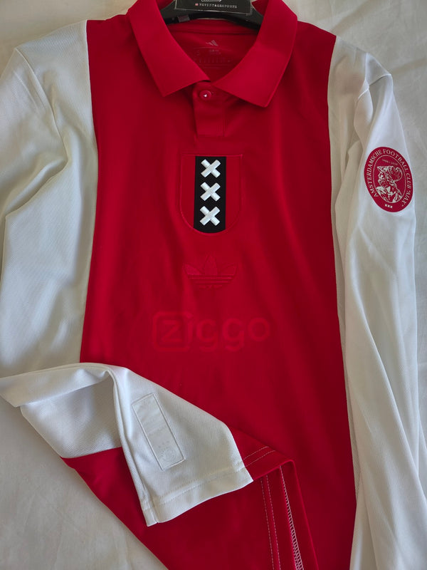 Ajax FC 125 Years Long Sleeve Home Football shirt 2024-2025 (S) #19