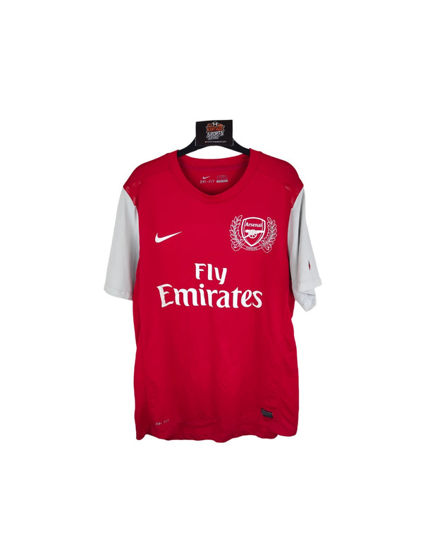 Arsenal FC 125 Years Player Issue Home Football Shirt 2011-2012 (XL)