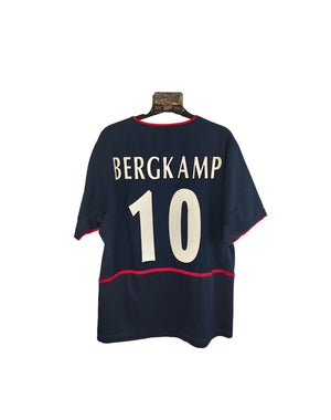 Arsenal FC Away Football Shirt 2002-2004 (M) 10 Bergkamp
