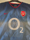 Arsenal FC Away Football Shirt 2002-2004 (M) 10 Bergkamp