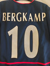 Arsenal FC Away Football Shirt 2002-2004 (M) 10 Bergkamp
